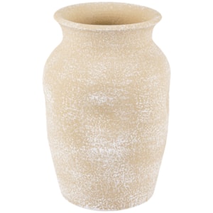 Vaso de Cerâmica Luxor Bege Médio - 25cm