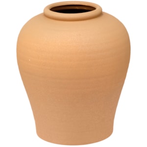 Vaso de Cerâmica Matera Marrom Médio - 40cm