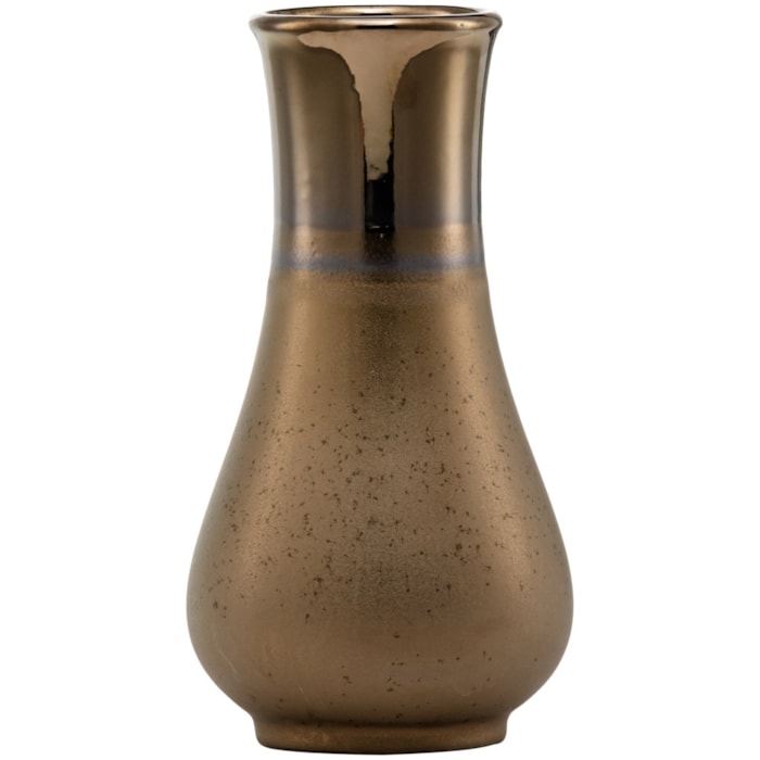 Vaso de Cerâmica Naia Marrom Médio - 21cm  - Madel Home
