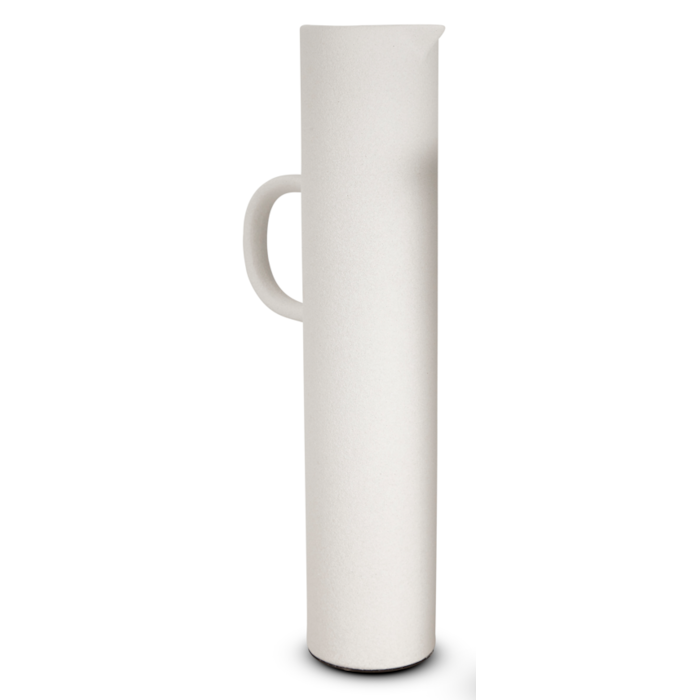 Vaso de Cerâmica Nami Off-White Alto - 43cm - Madel Home