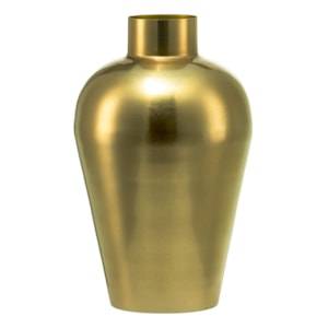 Vaso de Metal Ayla Dourado Médio - 30cm