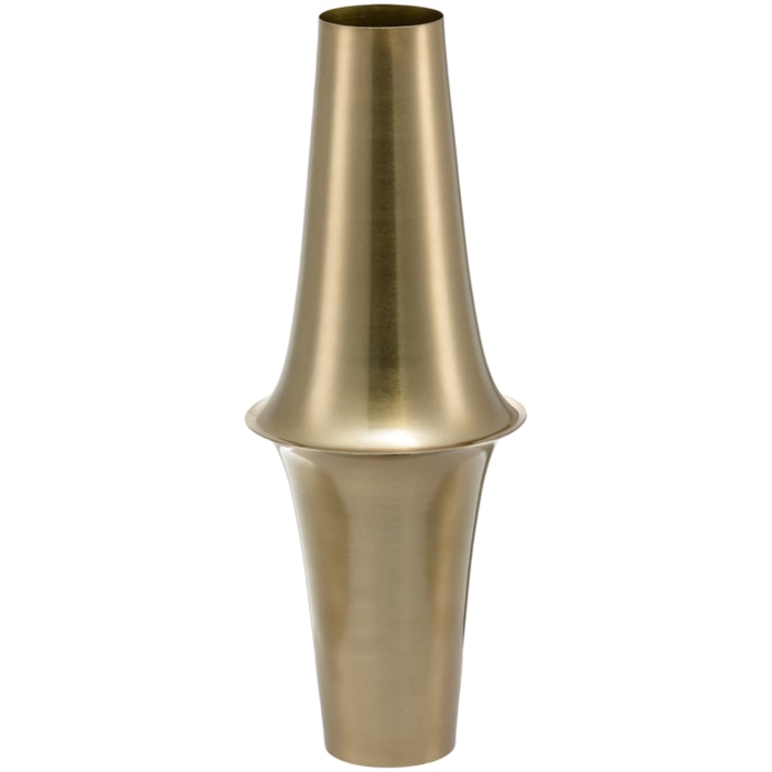 Vaso de Metal Doha Bege Alto - 57cm - Madel Home