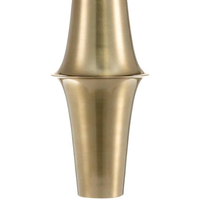 Vaso de Metal Doha Bege Alto - 57cm - Madel Home