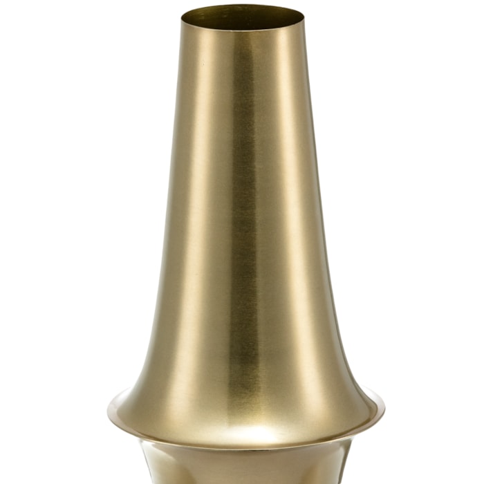 Vaso de Metal Doha Bege Alto - 57cm - Madel Home