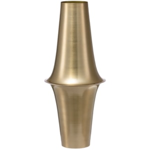 Vaso de Metal Doha Bege Médio - 46cm