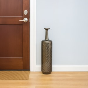 Vaso de Metal Imani Preto Alto - 63cm 