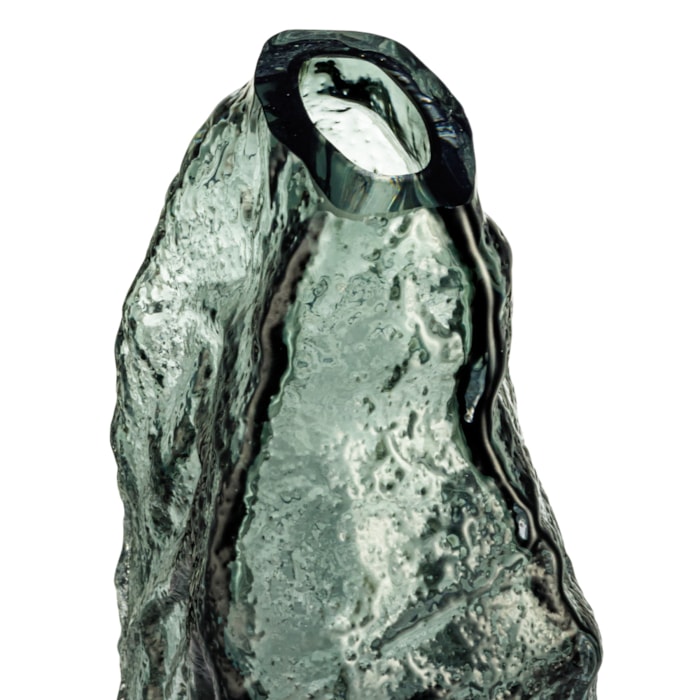 Vaso de Murano Amari Verde Médio - 27cm - Madel Home