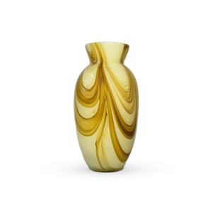 Vaso de Murano Biella Âmbar Alto - 33cm 
