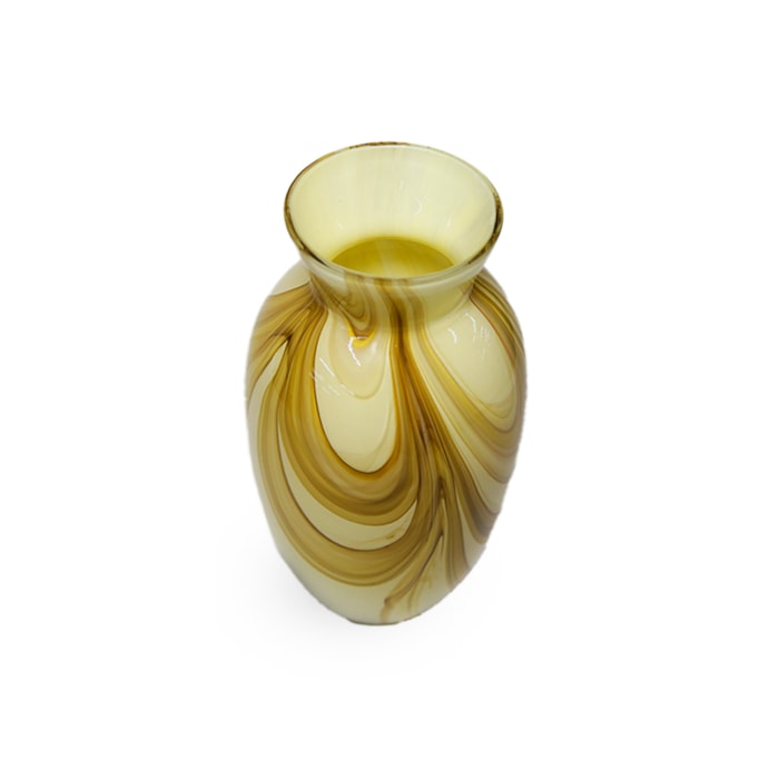 Vaso de Murano Biella Âmbar Alto - 33cm - Madel Home