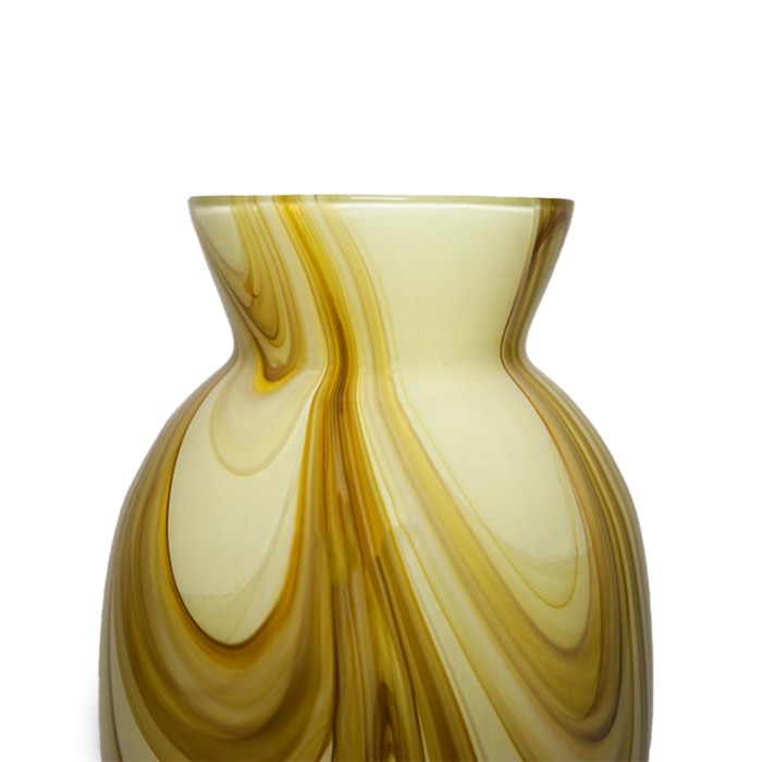 Vaso de Murano Biella Âmbar Alto - 33cm - Madel Home
