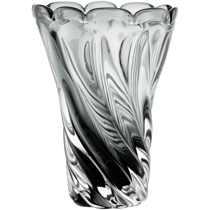 Vaso de Murano Elora Fume Alto - 27cm - Madel Home