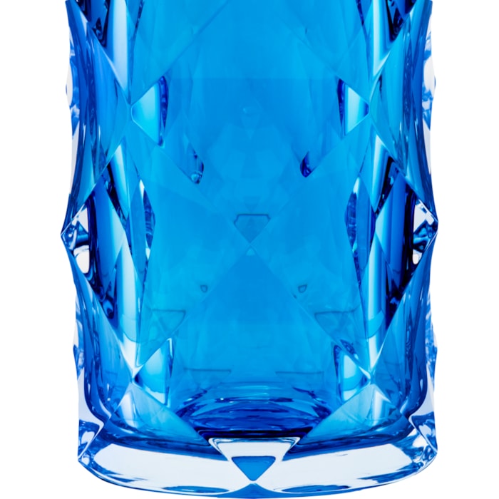 Vaso de Murano Felina Azul Alto - 32cm - Madel Home