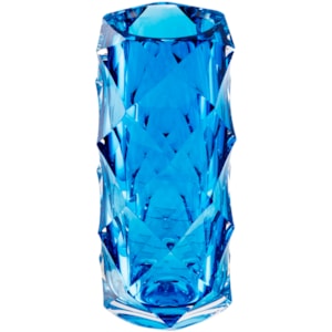 Vaso de Murano Felina Azul Alto - 32cm 