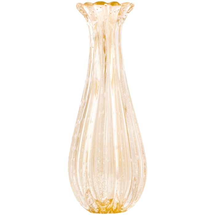 Vaso de Murano Merida Âmbar Alto - 41cm - Madel Home