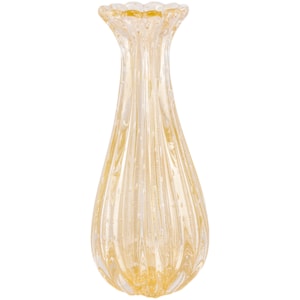 Vaso de Murano Merida Âmbar Médio - 33cm 