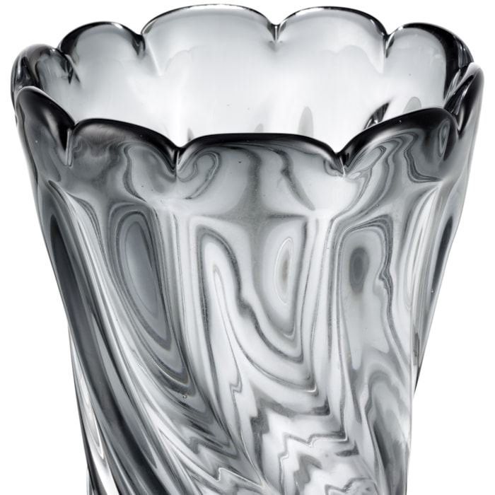 Vaso de Murano Minori Transparente Alto - 28cm - Madel Home