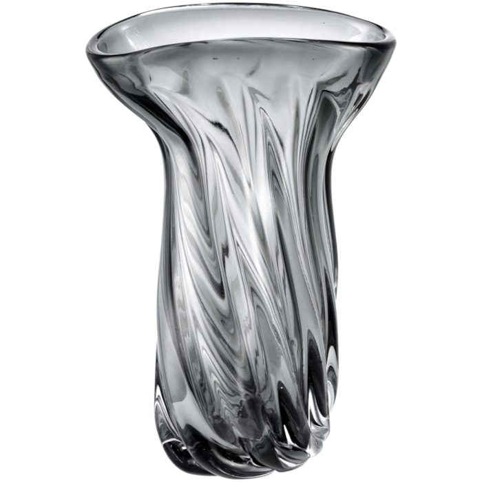 Vaso de Murano Minori Transparente Médio - 28cm - Madel Home