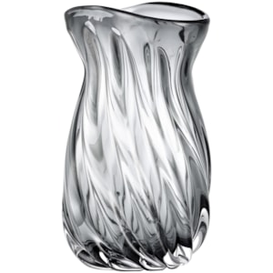 Vaso de Murano Minori Transparente Médio - 28cm 