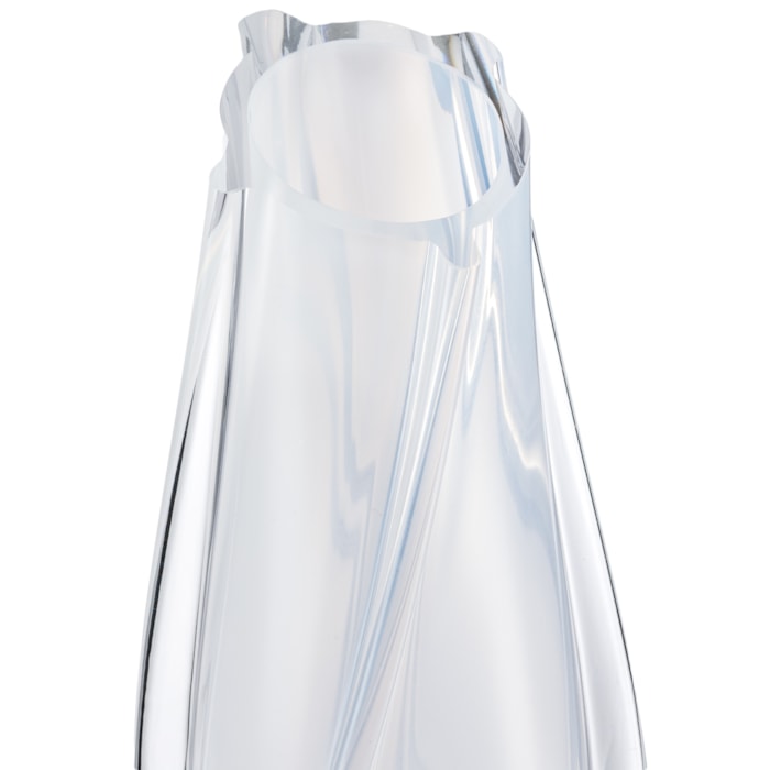 Vaso de Murano Modena Branco Alto - 31cm - Madel Home