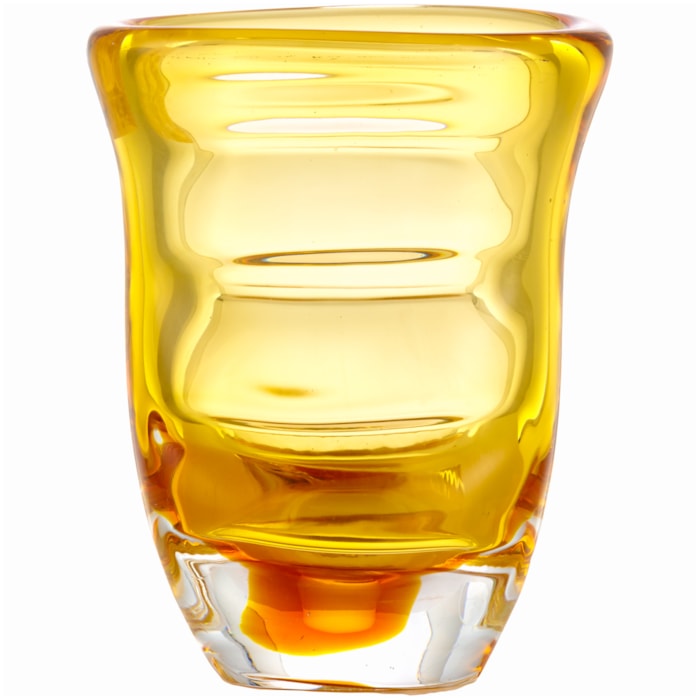 Vaso de Murano Naelle Âmbar Alto - 18cm - Madel Home