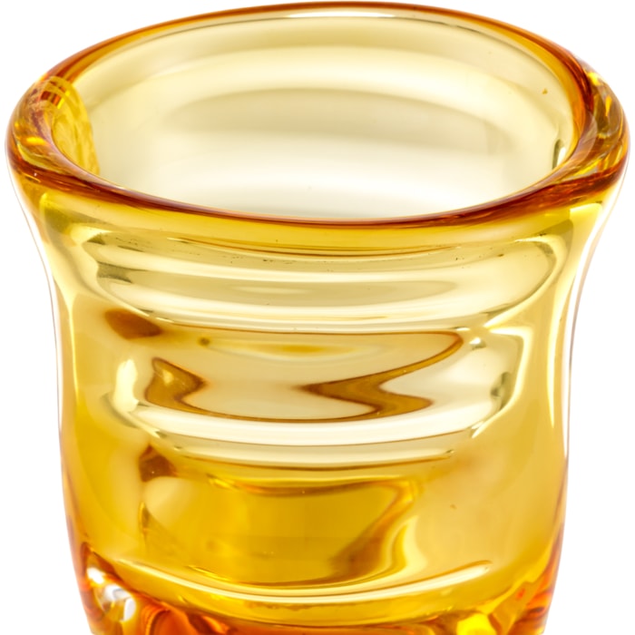 Vaso de Murano Naelle Âmbar Alto - 18cm - Madel Home