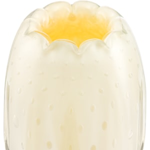 Vaso de Murano Pietra Âmbar Médio - 22cm 