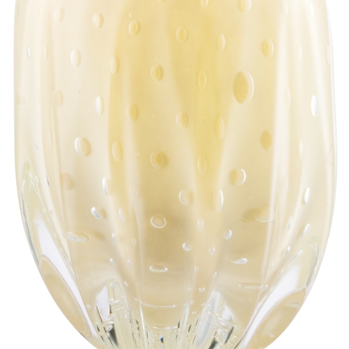 Vaso de Murano Pietra Âmbar Médio - 22cm - Madel Home