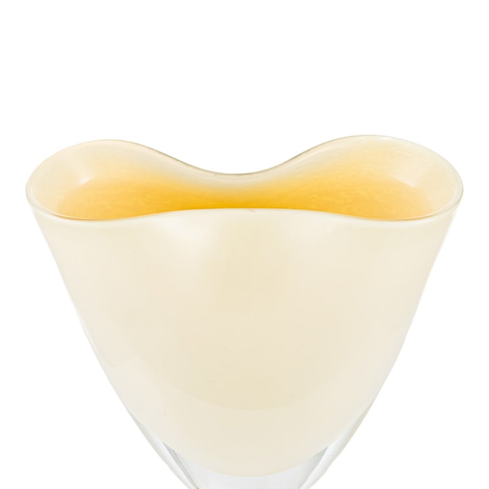 Vaso de Murano Pietra Âmbar Médio - 29cm - Madel Home