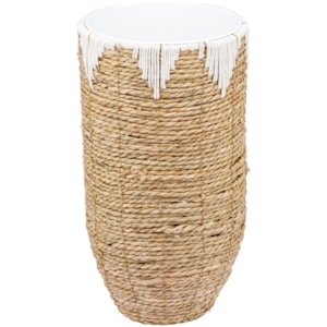 Vaso de Palha  Ciela Bege Médio - 57cm