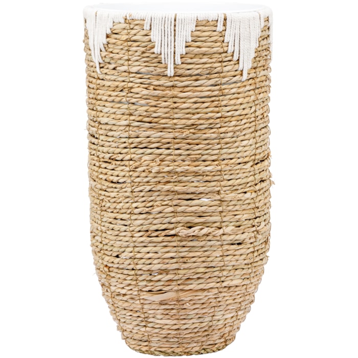 Vaso de Palha Ciela Bege Médio - 57cm - Madel Home