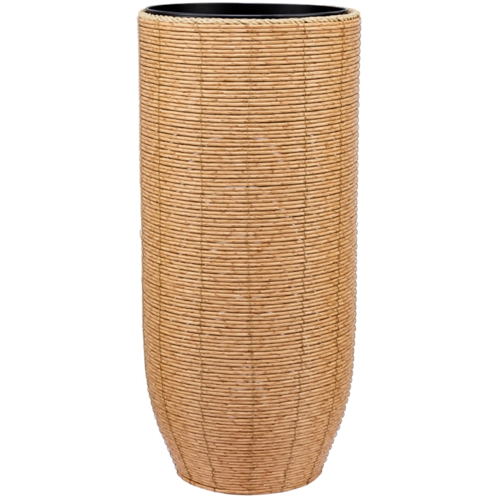 Vaso de Palha Safira Marrom Alto - 80cm - Madel Home