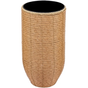 Vaso de Palha Safira Marrom Médio - 57cm