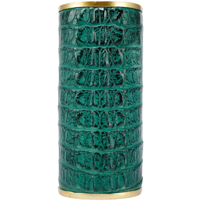 Vaso de Resina Arlena Verde Alto - 30cm - Madel Home