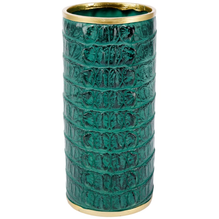 Vaso de Resina Arlena Verde Alto - 30cm - Madel Home