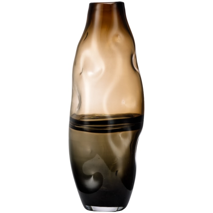 Vaso de Vidro Argena Âmbar Alto - 44cm - Madel Home