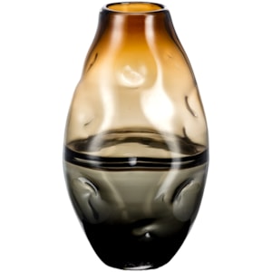 Vaso de Vidro Argena Âmbar Médio - 33cm 