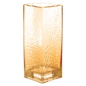 Vaso de Vidro Blair Âmbar Alto - 25cm