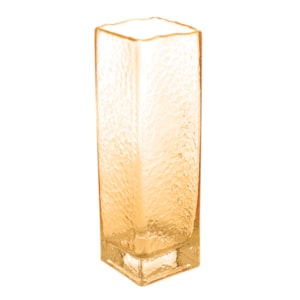 Vaso de Vidro Blair Âmbar Médio - 24cm