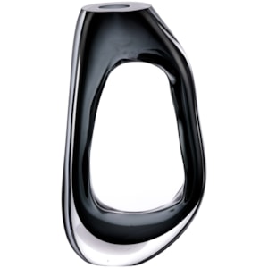 Vaso de Vidro Evora Transparente Alto - 33cm