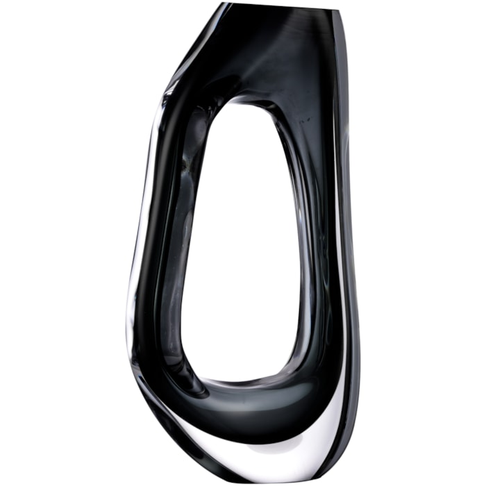Vaso de Vidro Evora Transparente Alto - 33cm - Madel Home