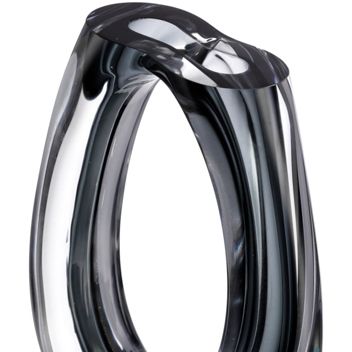 Vaso de Vidro Evora Transparente Médio - 25cm - Madel Home