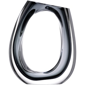 Vaso de Vidro Evora Transparente Médio - 25cm 