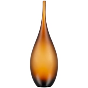 Vaso de Vidro Fezna Marrom Alto - 48cm