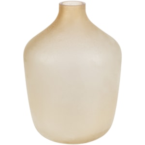 Vaso de Vidro Hydra Marrom Médio - 29cm