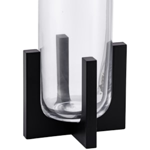 Vaso de Vidro Lecce Transparente Alto - 31cm