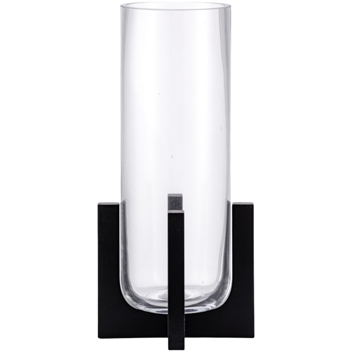 Vaso de Vidro Lecce Transparente Alto - 31cm - Madel Home
