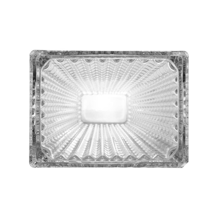 Vaso de Vidro Maya Transparente Alto - 27cm  - Madel Home