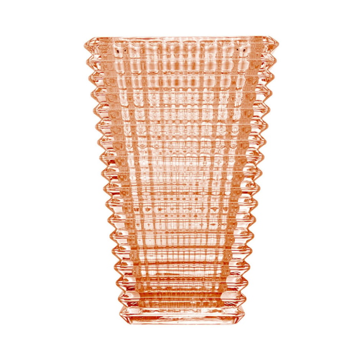 Vaso de Vidro Noa Âmbar Baixo - 17cm - Madel Home