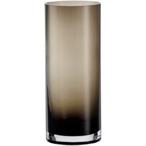 Vaso de Vidro Syros Preto Alto - 29,5cm 