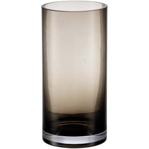 Vaso de Vidro Syros Preto Médio - 25cm